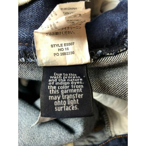 J. Crew 484 Dark Wash Blue Denim Slim Fit Jeans Men's Size W31 L30 - Picture 12 of 12